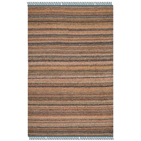 Safavieh 4 x 6 ft. Kilim Hand Woven Medium Rectangle Area Rug, Light Pink and Grey KLM108C-4